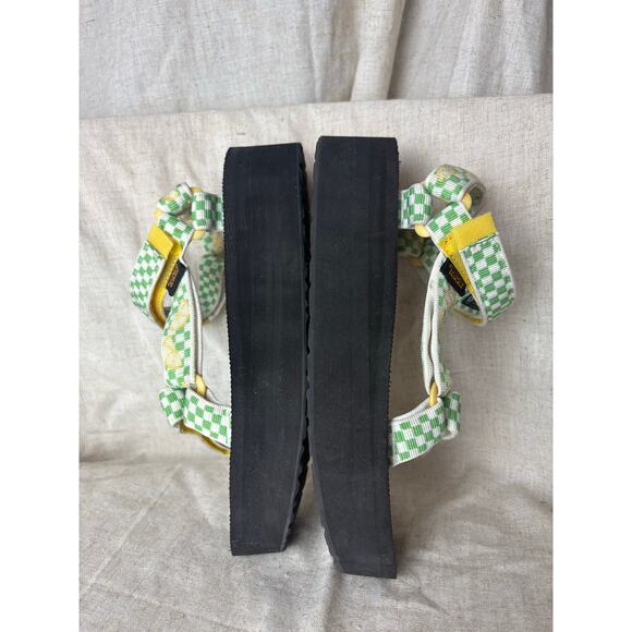 Teva Flatform Universal Sandals Picnic Slice Yarrow Size 9 - Picture 5 of 9